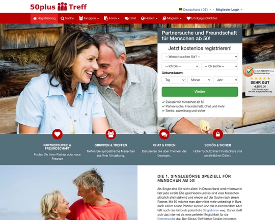 50 Plus Treff Logo