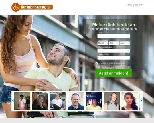 Behinderte Dating Logo