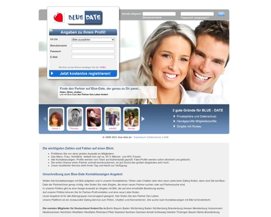 Blue Date Logo