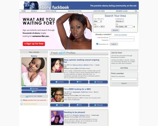 Ebony Fuckbook Logo