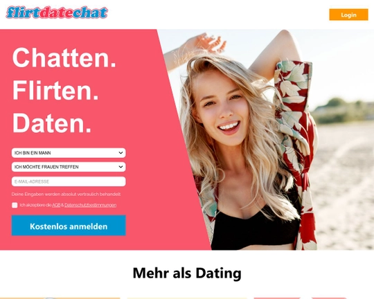 Flirt Date Chat Logo