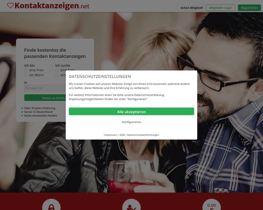 Kontaktanzeigen.net Logo