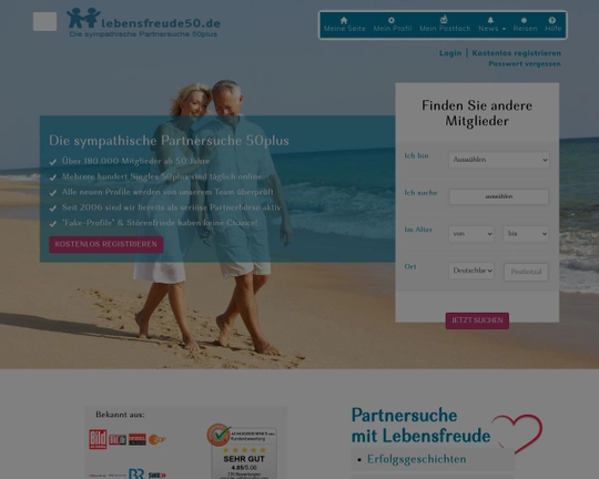 Lebensfreude50 Logo