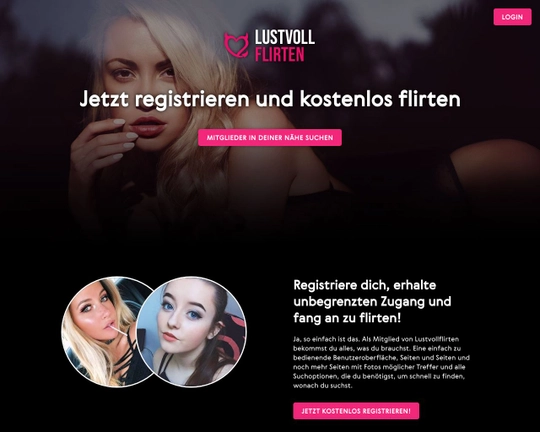 Lustvol Flirten Logo
