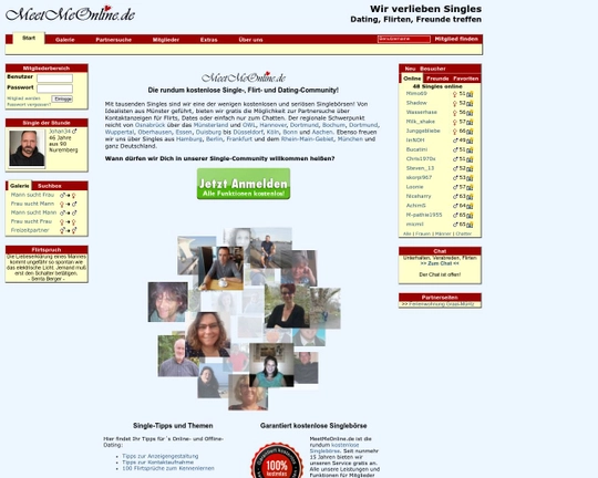 Meet Me Online Logo