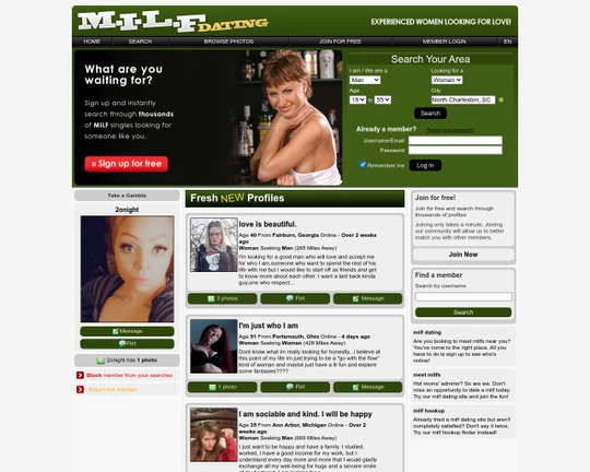 Milf Dating Logo