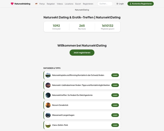 NatursektDating