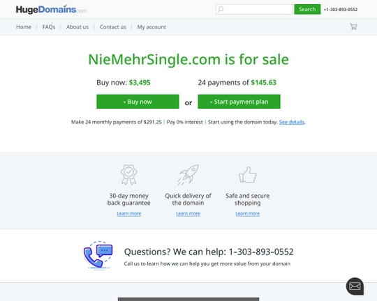 NieMehrSingle Logo