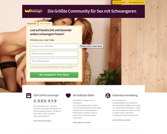 Schwanger Dating Logo