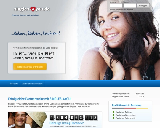Singles-4you.de Logo